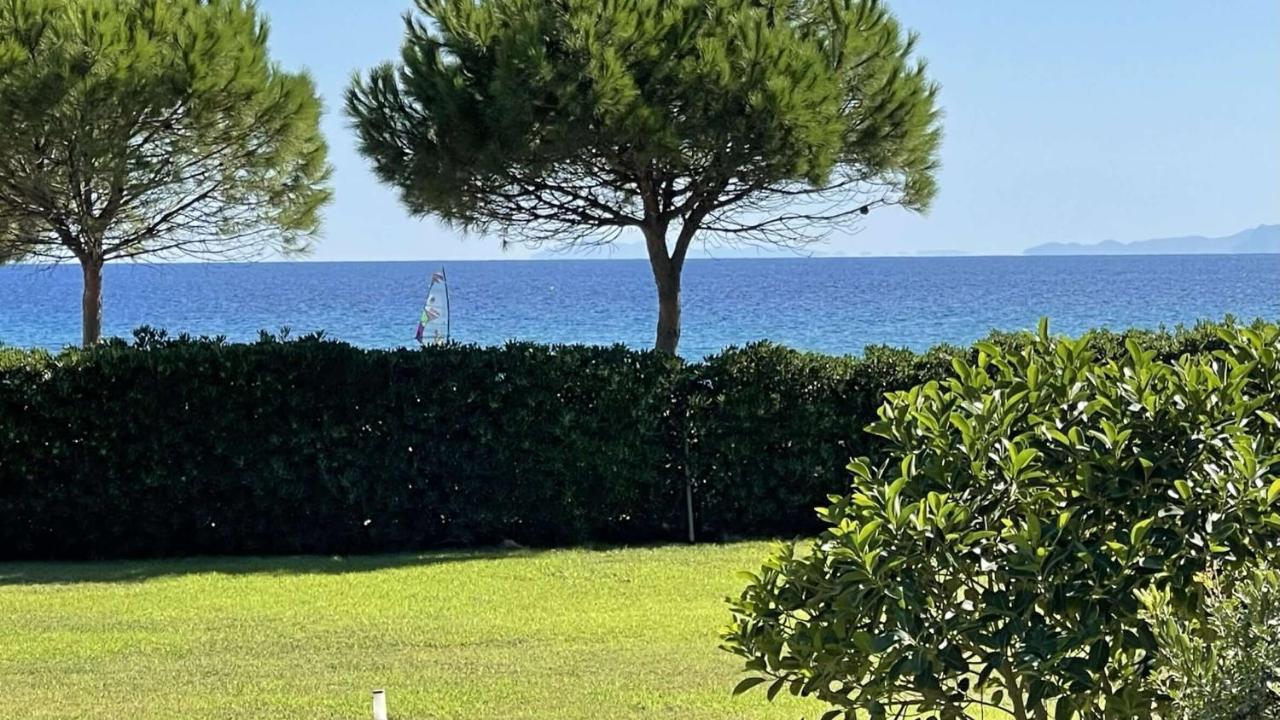 Beachfront Villa Hoopoe Schinias, Marathon Bagian luar foto