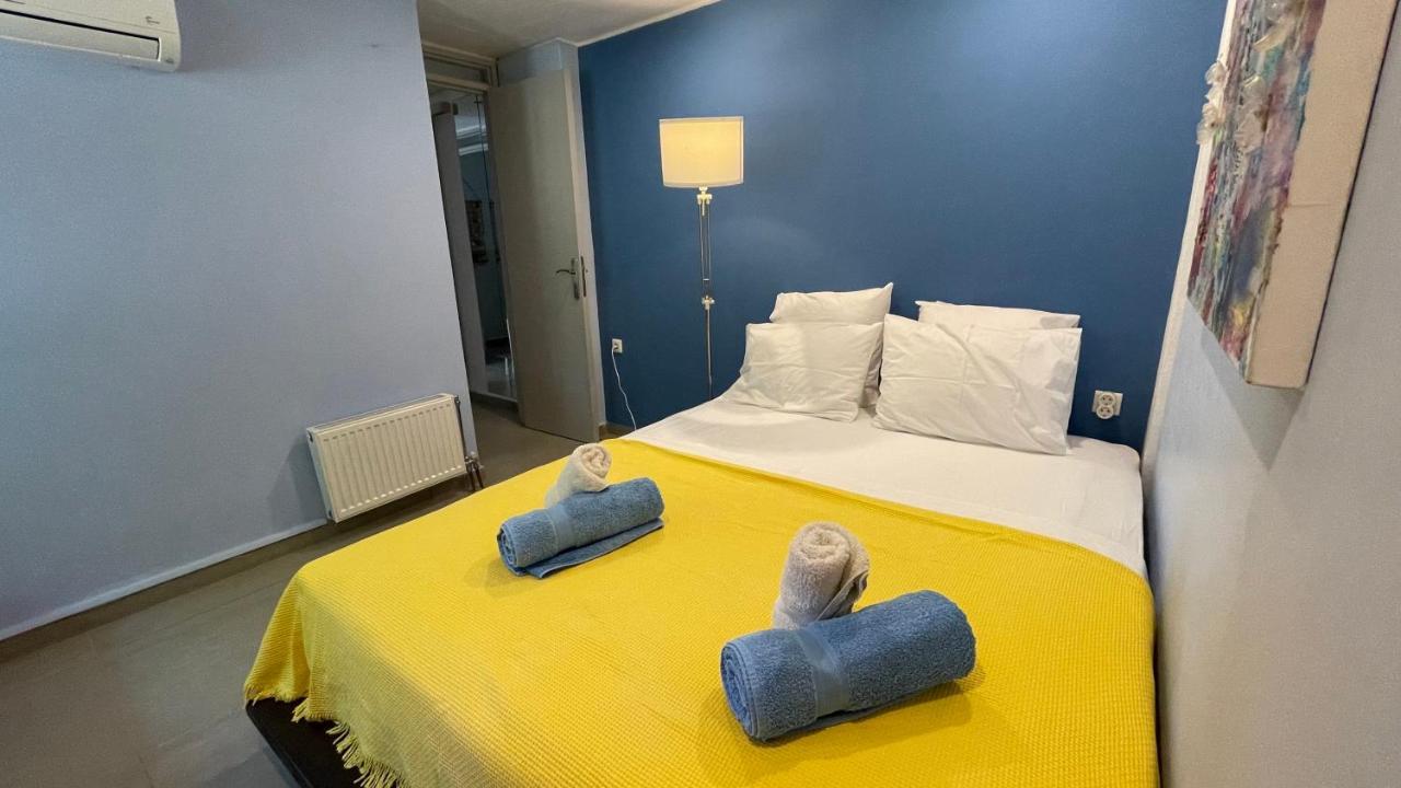 Beachfront Villa Hoopoe Schinias, Marathon Bagian luar foto
